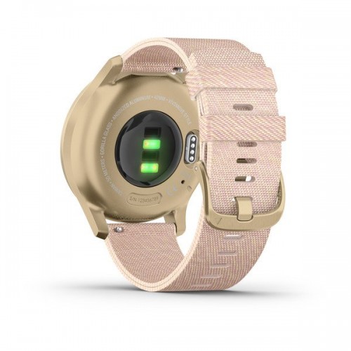 Garmin vivomove Style Light Gold Blush Pink Nylon 
